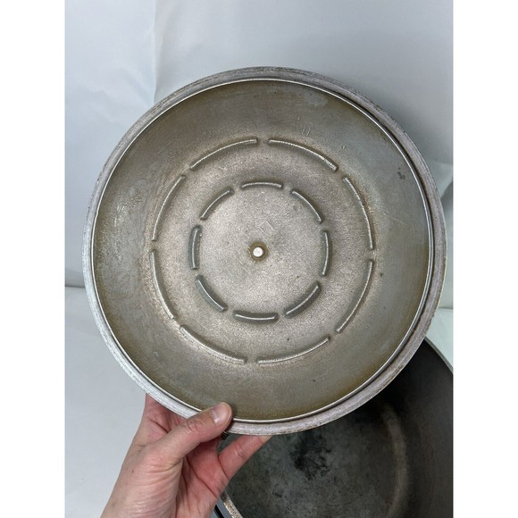 Vintage Majestic Cookware Aluminum Dutch‎ Oven Kettle With Lid 5 Quart w/Handle - Picture 6 of 9